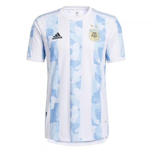 Tailandia Camiseta Argentina Replica Primera Ropa 2021 Blanco